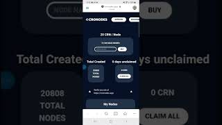 CroNodes  How to buy a Node on MetaMask [upl. by Eilssel]