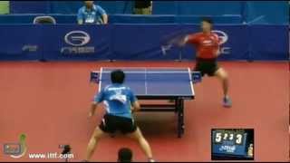 Japan Open 2012  Muramatsu Vs Li Hu [upl. by Rust]