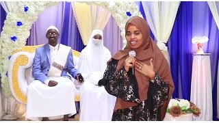 MARYAMA ampIBRAHIM No Music Nashed Najma Ali Nashiido Aroos [upl. by Chafee]