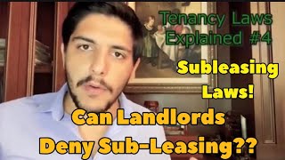 How Subletting Works In Toronto Can Landlords Refuse  Toronto Tenancy Laws Explained 4 [upl. by Nnaeirual]