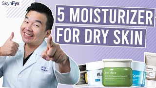 Top 5 Moisturizer for Dry Skin [upl. by Misab721]