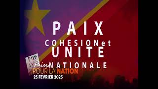 Priere pour la nation le 25022023 au stade de martyrs [upl. by Naujik172]