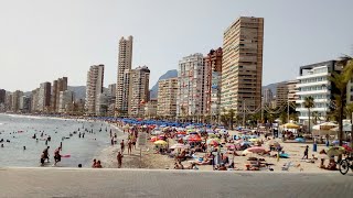 Benidorm Beach Walk [upl. by Mylander]