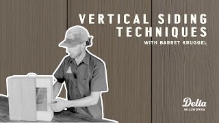 Vertical Siding Techniques with Barret Kruggel [upl. by Neom643]