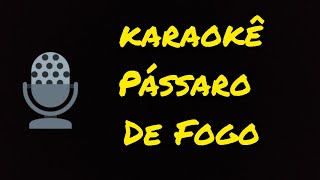 Karaoke Passaro de Fogo tom baixo [upl. by Schweitzer]