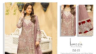 IMROZIA WEDDING WEAR  for order 03030008632 bestreplicapk [upl. by Ralat905]