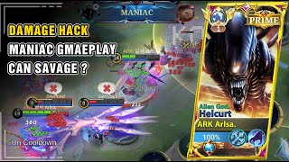 2023 GLOBAL HELCURT BEST BUILD amp EMBLEM DAMAGE HACK MANIAC GAMEPLAY CAN SAVAGE   MLBB [upl. by Seyer]