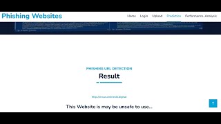 Detection of Phishing Websites Using Machine Learning  Python Final Year IEEE Project [upl. by Walters]