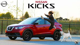 2020 Nissan Kicks Andie the Lab Review [upl. by Aramit268]