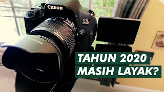 Review DSLR Canon 650D di tahun 2020 [upl. by Maryn]