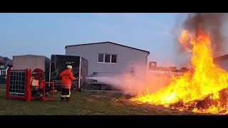 Waldbrandbekämpfung IBCHochdruckreiniger [upl. by Mora]