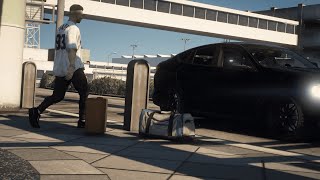 GTA V  VIDA DE JOVEM  UM NOVO COMEÇO CHEGUEI EM LOS ANGELES  EP 1 [upl. by Yadsendew206]