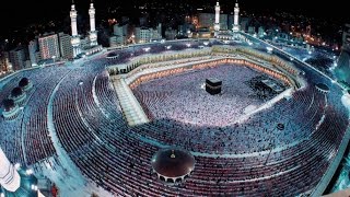 Kaaba Pilgrims at the Masjid alHaram [upl. by Nauqas]