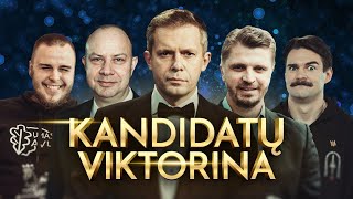 KANDIDATŲ VIKTORINA  A Veryga ir J Visickas prieš G Jeglinską ir Paul deMiko [upl. by Caitrin]