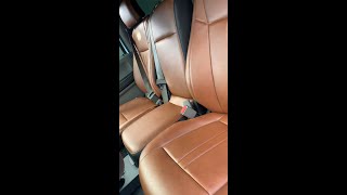 Katzkin Mahogany 2016 Ford F150 Leather Seats [upl. by Arvonio]