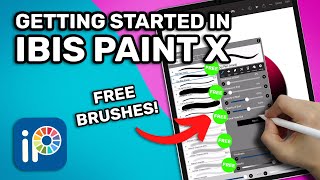 Getting Started in Ibis Paint X for Beginners [upl. by Akinat]