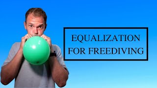 How To Freedive Deeper Master FRENZEL Equalization With a Balloon Exercises [upl. by Yknip]