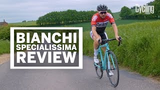 Bianchi Specialissima  Review  Cycling Weekly [upl. by Tezzil]