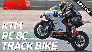 The Ultimate Track Bike KTM RC 8C  quotReady To Racequot [upl. by Oelak]