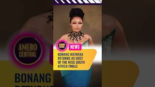 Bonang Matheba Returns As Host Of The Miss South Africa Finale styled by Veekee James [upl. by Darrill387]