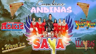 ANDINAS MIX 90s  GRUPO SAYA LLAYRAS LOS YESYESASKIS  CUMBIAS ANDINAS PARA BAILAR💖 [upl. by Baynebridge960]