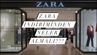 ZARA İNDİRİMİNDEN NELER ALMALI ZARA FAVORİLERİM [upl. by Telimay]