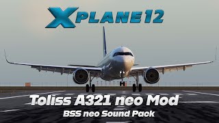 XPlane 12  Toliss A321 neo  EPWAEKCH  Max Settings [upl. by Grounds]