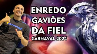 🦅 Gaviões da Fiel Levará ao Infinito com seu Enredo para o Carnaval 2024 [upl. by Yrral]