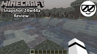 Minecraft Snapshot Review 24w44a [upl. by Siramay]