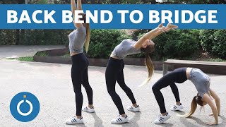 How to Back Bend Into a BRIDGE  Warm Up Exercise [upl. by Low]