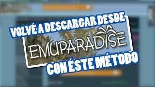 EMUPARADISE SIGUE VIVA TUTORIAL PARA VOLVER A DESCARGAR ROMS E ISOS [upl. by Lynette]