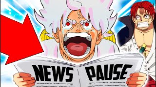 BREAKING NEWS WIEDER LANGE ONE PIECEMANGA PAUSE 😰 [upl. by Egap]