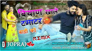 Khale tamatar badi ko  Dj Roshen Rimex Benave  Trance Mix Music  Dj Jopraj SawaiPura [upl. by Alleris950]