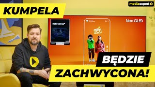 Wysoka jakość obrazu a do tego oszczędny Samsung TV z serii QN85D  Media Expert [upl. by Enitsirt]