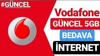 VODAFONE 5GB BEDAVA İNTERNET 2024  YENİ KAMPANYA vodafone bedava internet 2024 [upl. by Blackmore]