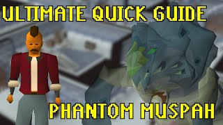 OSRS Phantom Muspah Ultimate Quick Guide FOR NOOBS [upl. by Medin]