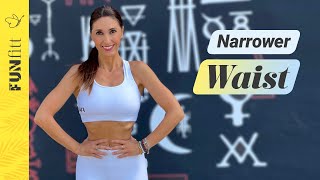 Quick WaistTrimming Bodyweight Exercises for Busy Women  FUNfitt with Susanayabar [upl. by Nymrak50]