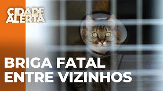 Briga de vizinhos por gatos termina em tragédia Homem é morto a facadas [upl. by Neo515]