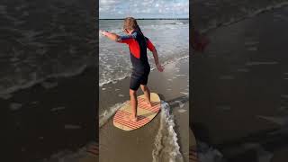 skimboard fun  skimboarding [upl. by Harod]