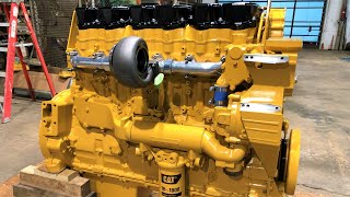 800 Horsepower 17 Liter Caterpillar Diesel Engine Build from Start to Finish  1973 Peterbilt [upl. by Tidwell]