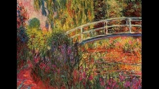 Claude Monet Paintings Slideshow to Music [upl. by Abran]