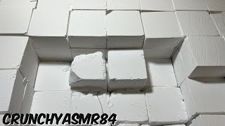 100 Fresh Plain White Chalk Crush  600K Celebration Pt 2  Oddly Satisfying  ASMR [upl. by Lerner]