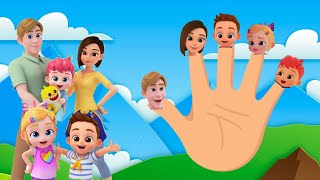 The Finger Family Song  Cocomelon  Bebefinn  Nursery Rhymes amp Kids Song [upl. by Olra]