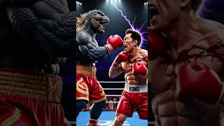 Godzilla vs Wong Fight godzillavskong godzilla cute shortvideo shortsfeed shortsviral shorts [upl. by Rihaz]