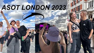 ASOT LONDON 2023 vlog 💃🎧❤️‍🔥 [upl. by Hayidan]