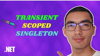 ASPNET Core Dependency Injection Lifetimes Transient  Scoped  Singleton [upl. by Inattirb]