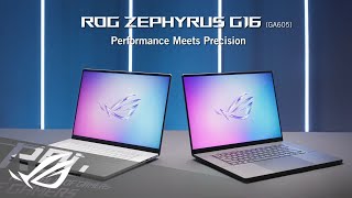 2024 ROG Zephyrus G16GA605  Performance Meets Precision  ROG [upl. by Anerac]