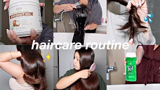 WEEKLY HAIRCARE ROUTINE FOR LONG AND HEALTHY HAIR part 4 [upl. by Plato]