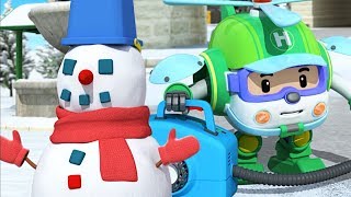 Çizgifilm Robocar POLI│Karlı günün trafik kuralları│Robocar POLI çizgi film [upl. by Nivert]