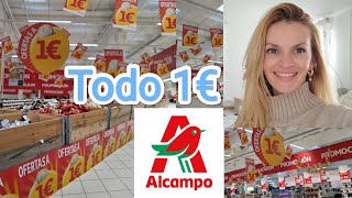 Alcampo TODO 1€ Ofertas 2024 Alimentación Gran Ahorro en Primeras Marcas [upl. by Anolahs]